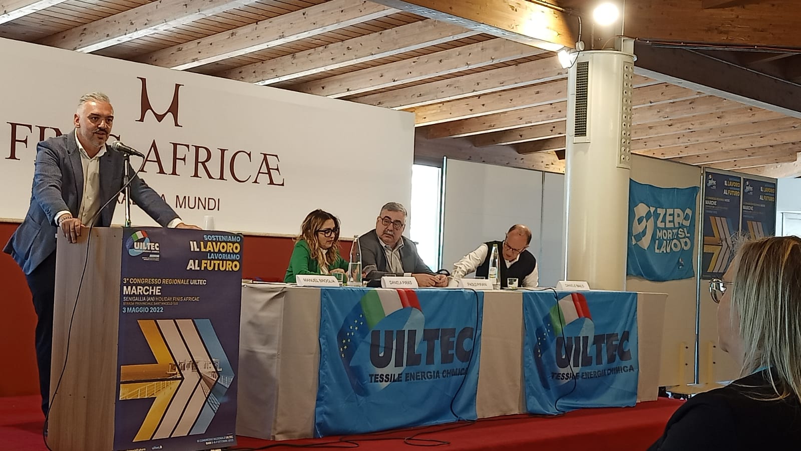 Uiltec, Broglia confermato segretario regionale: “Chiediamo un tavolo in Regione per il futuro energetico delle Marche”