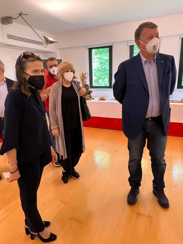 Visita di Pier Paolo Bombardieri all'azienda Distilleria Varnelli