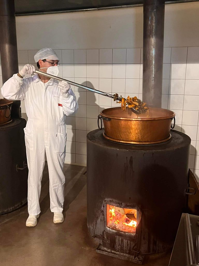 Visita di Pier Paolo Bombardieri all'azienda Distilleria Varnelli