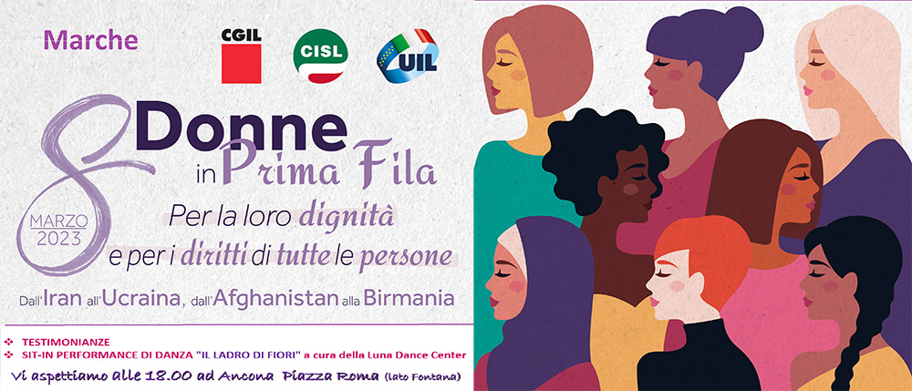 8 marzo Donne in Prima Fila