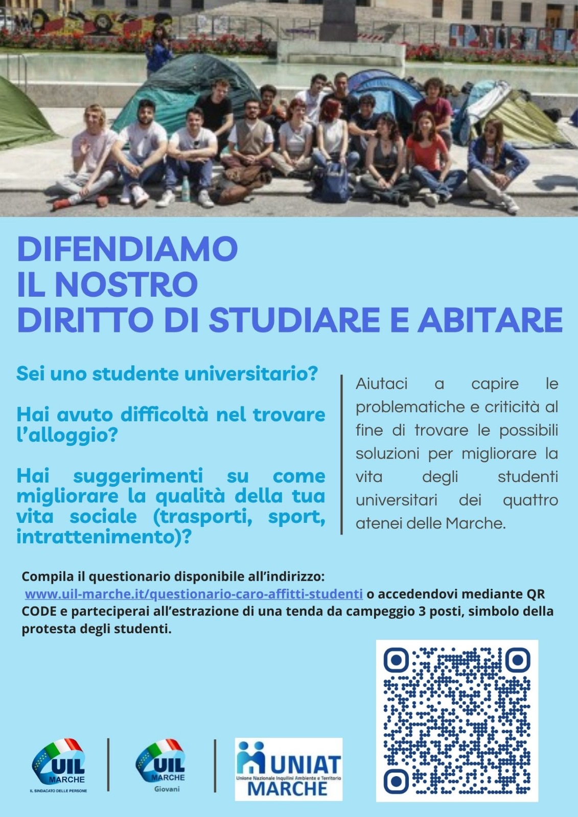 Difendiamo il nostro diritto di studiare e abitare