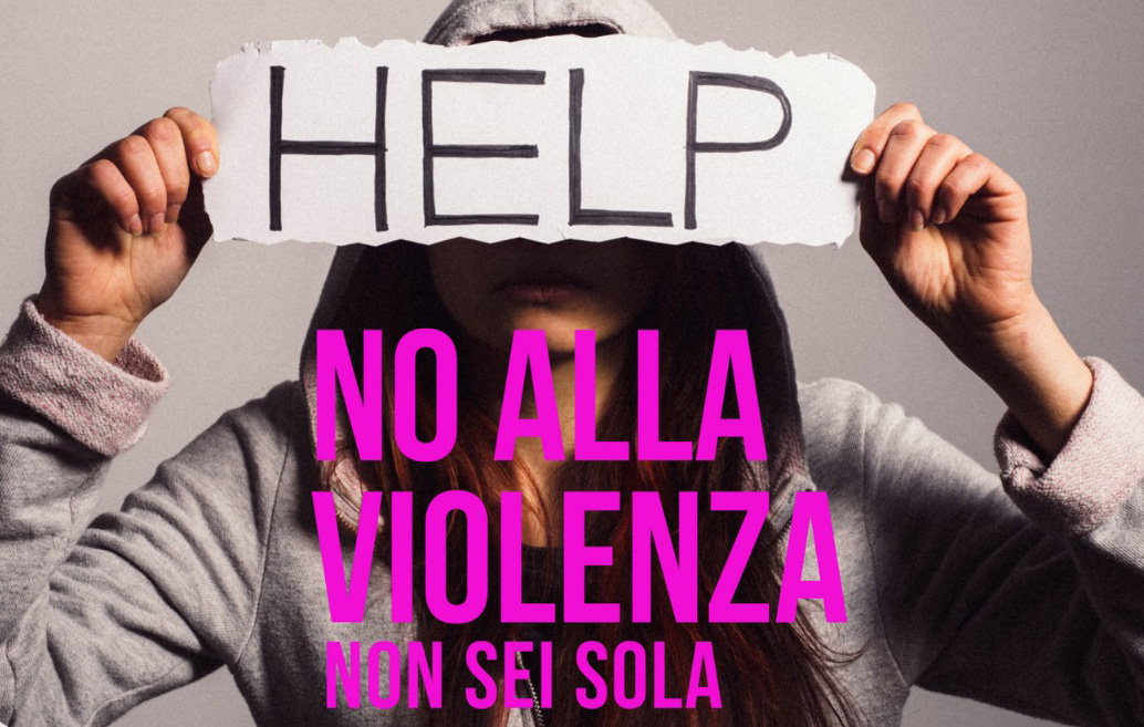 No alla violenza, non sei sola