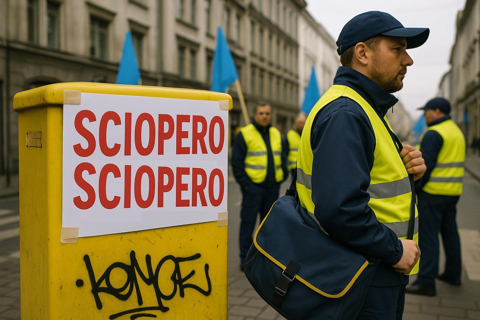 Poste, sciopero generale il 3 giugno: oltre 100 i tagli per le Marche