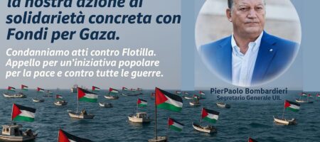 Gaza, la dichiarazione del Segretario Generale della Uil Pierpaolo Bombardieri