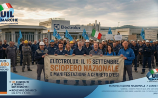 Electrolux: il 15 settembre sciopero nazionale e manifestazione a Cerreto d’Esi